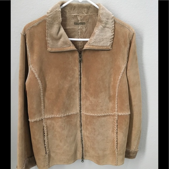 guess tan jacket